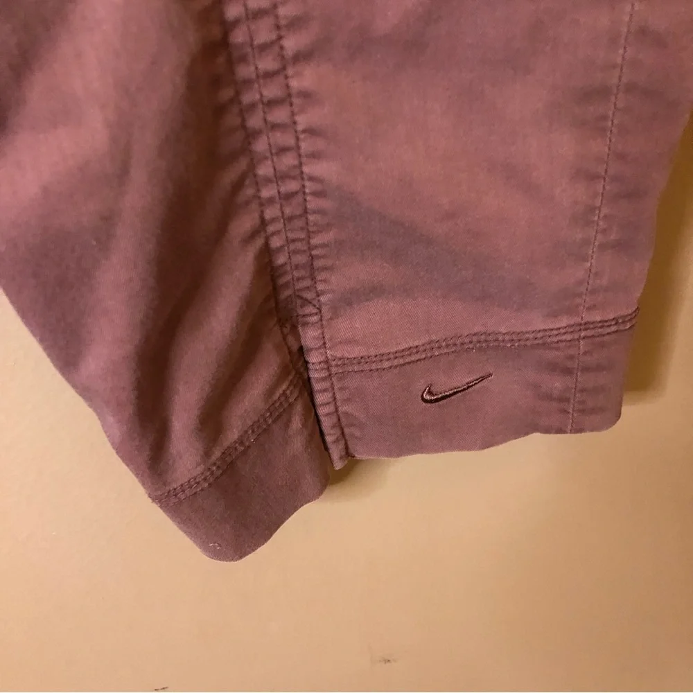 Nike Golf Dri Fit‎ Pants Burgundy Brick Red Medium 8